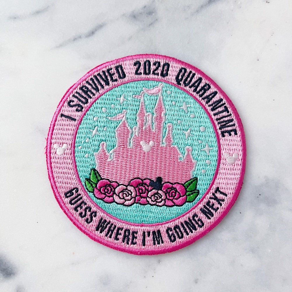 Disney inspired castle patch